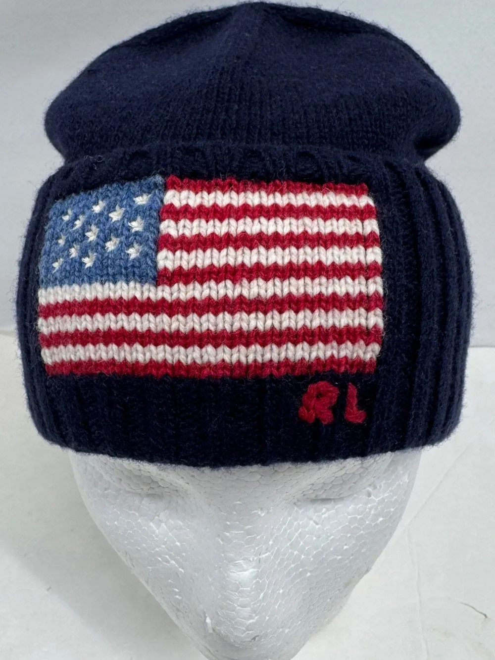 Polo Ralph Lauren Flag Beanie Knit Hat